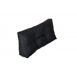 Palettenkissen Outdoor Farbe: FX08 Schwarz, Größe: 80 x 40 x 10/20 cm Keilkissen