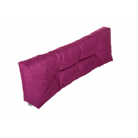 Palettenkissen Outdoor Farbe: FX03 Violett, Größe: 120 x 40 x 10/20 cm Keilkissen