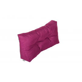 Palettenkissen Outdoor Farbe: FX03 Violett, Größe: 80 x 40 x 10/20 cm Keilkissen