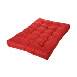 Palettenkissen Outdoor Farbe: FX13 Rot, Größe: 120 x 80 x 15 cm Sitzauflage