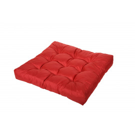 Palettenkissen Outdoor Farbe: FX13 Rot, Größe: 80 x 80 x 15 cm Sitzauflage