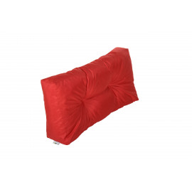 Palettenkissen Outdoor Farbe: FX13 Rot, Größe: 80 x 40 x 10/20 cm Keilkissen