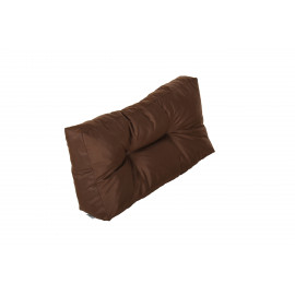 Palettenkissen Outdoor Farbe: FX22 Braun, Größe: 80 x 40 x 10/20 cm Keilkissen