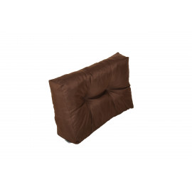 Palettenkissen Outdoor Farbe: FX22 Braun, Größe: 60 x 40 x 10/20 cm Keilkissen