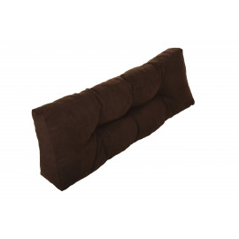 Palettenkissen Indoor Farbe: HC26 Braun, Größe: 120 x 40 x 10/20 cm Keilkissen