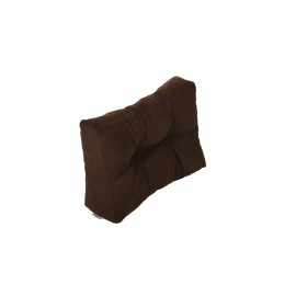 Palettenkissen Indoor Farbe: HC26 Braun, Größe: 60 x 40 x 10/20 cm Keilkissen