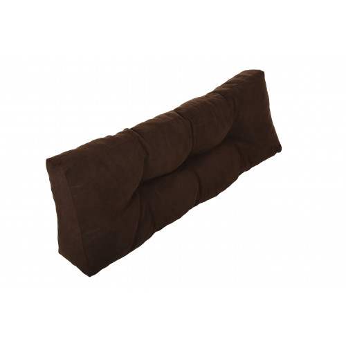 Palettenkissen Indoor Farbe: HC26 Braun, Größe: 120 x 40 x 10/20 cm Keilkissen