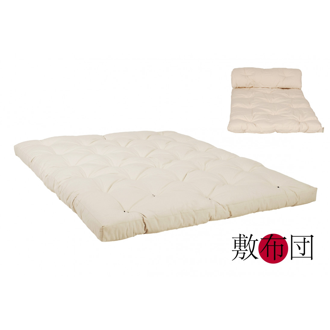 Original Japan Futon 120x200 natur aus 100 Baumwolle